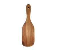 SHINROAD Juego de espátulas mezcladoras para masa, juego de utensilios de cocina de madera, cuchara de masa resistente al calor, fácil de limpiar, cocina B