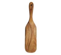 SHINROAD Juego de espátulas mezcladoras para masa, juego de utensilios de cocina de madera, cuchara de masa resistente al calor, fácil de limpiar, cocina C