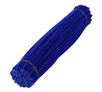 SHINROAD Kids Pipe Cleaner Set 100pcs Craft Kit Multi Color Chenille Stiele für DIY Flower Making Art Projects Party Dekorationen Anfänger freundliche Lieferungen alle Königsblau