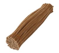 SHINROAD Kids Pipe Cleaner Set 100pcs Craft Kit Multi Color Chenille Stiele für DIY Flower Making Art Projects Party Dekorationen Anfänger freundliche Lieferungen alle Kaffee