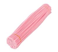 SHINROAD Kids Pipe Cleaner Set 100pcs Craft Kit Multi Color Chenille Stiele für DIY Flower Making Art Projects Party Dekorationen Anfänger freundliche Lieferungen alle Rosa