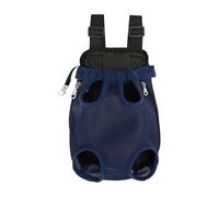 SHINROAD Mochila transportadora para perros pequeños con correas ajustables, parte delantera para mascotas, para perros, gatos, piernas, bolsa de viaje, caminar, senderismo, camping, manos libres
