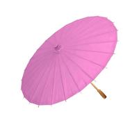 SHINROAD Paraguas de papel colorido con mango de bambú, estilo chino, manualidades, decorativo, pintura al óleo, sombrilla vintage ligera, Morado (, 60 cm