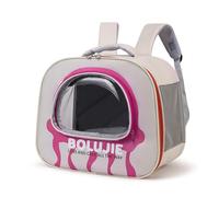SHINROAD Transportador de mascotas de burbujas transparentes para dragones barbudos, astronauta, cápsula espacial, seguro que aquí está un título del producto, mochila portátil con ventana,