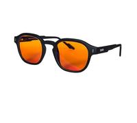 SHINU Good Sleep SH039 - Gafas de bloqueo de luz azul para hombre, color naranja, C1, lente naranja