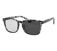 SHINU Photochromique Progressif Multifocus Transition Lunettes pour Lire Anti Lumiere Bleue Multifocale Ordinateur Soleil Lecteurs-8068(C1,with photochromic up 0 down 2.00)