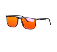 SHINU Rot-Blau-Lichtfilterbrille Para Una Mejor Profilaxis De La Migraña Lichtempfindlichkeit Y Para Protección Contra El Rizado De La Pantalla (C3,naranja lente)