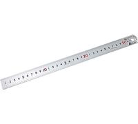 Shinwa 13134 - Regla de acero inoxidable (30 cm, con regla de acero pick-up, regla de carpintería de metal, por Famex 12524)