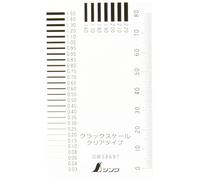 Shinwa crack scale Clear type 58697 Crack inspection of concrete made in japan