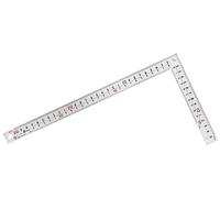 Shinwa - escuadra de carpintero, acero inoxidable, 300 x 150 mm, grosor: 2 mm