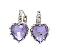 Shiny Girls' Women's Zirconia Gift Hoop Small Stud Earrings
