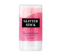 Shiny Glitter Stick, Hair and Body Shimmer Cosmetic for Festival Makeup, Skin-Friendly Sparkling Stick for Face, Hair, Stage Performance, Party Decor