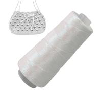 Shiny Yarn, 240m Glitter Crochet Thread, Sparkly Knitting Cord For Crafts