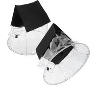 SHINYPASING 2 Fundas Impermeables de Pvc para Luces Móviles de Escenario, Protección Eficaz Lluvia para Eventos al Aire Libre, Pack de 2 Piezas