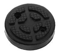 SHINYPASING Almohadilla de Goma Redonda para Elevador de Automóvil, Antideslizante y Resistente, 1 Unidad para Gato de Piso, Protección contra Impactos, Uso Industrial y Automotriz