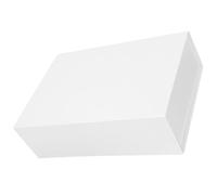 SHINYPASING Caja de Embalaje Magnética de Cartón Blanco Grande 40x30x10 Cm con Tapa Plegable para Obsequio Caja para Propuesta Dama Especial y Embalaje Multiusos