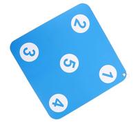 SHINYPASING Entrenamiento de Esgrima Objetivo de Goma Resistente para Colgar en Pared, Ligero y Compacto, Color Azul Lago, Accesorio para Mejora de Habilidades y Precisión