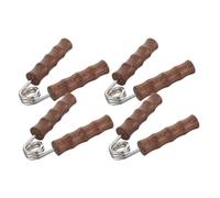 SHINYPASING Fortalecedor de Pinza de Mano de Madera 4 Piezas, Masajeador de Palmas Portátil para Ejercicio y Rehabilitación, Entrenador de Fuerza de Agarre Manual para Antebrazo y Dedos, Uso
