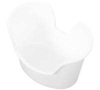 SHINYPASING Lavabo de Plástico Pequeño para Lavado de Oídos Recipiente Reutilizable Compatible Sistemas de Limpieza de Oídos Soporte Ergonómico para Eliminar Cerumen en Cuidado Auditivo