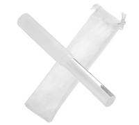 SHINYPASING Mazo para Cuencos Cantores de Acrílico Transparente, Palo Ligero y Portátil para Cuenco Tibetano y Meditación, Accesorio para Yoga y Relajación en Estudio o Templo