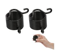 SHINYPASING Muelle para Cincel Neumático de Acero Negro, Paquete de 2 Piezas, Instalación Conveniente y Práctico para Uso en Herramientas Neumáticas Industriales