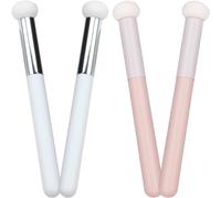 SHINYPASING Pincel Corrector Profesional Aplicador de Esponja para Mujeres, Material Sintético, 4 Piezas para Maquillaje Natural y Preciso