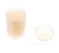 SHINYPASING Placas de Petri de Laboratorio Pre-vertidas de 9 Cm con Medio de Agar Nutritivo, Paquete de 10 Unidades para Cultivo Microbiológico y Experimentos Científicos