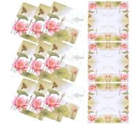 SHINYPASING Servilletas Desechables Estampadas Flores 20 Hojas para Fiestas y Cenas, Servilletas Decorativas Pequeñas para Bodas y Suministros de Hotel