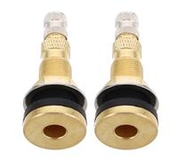 SHINYPASING Vástagos de Válvula de Cobre para Neumáticos Agrícolas Ingeniería, sin Cámara, 2 Unidades, Compatibles Tractores, Cargadores y Rodillos, Accesorio Resistente y Hermético