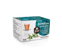 Ship - Infusión de Hierba Luisa en Caja de 25 Unidades - Ayuda a Reducir los Espasmos y Molestias Estomacales - Efecto Relajante y Calmante - Infusiones Variadas