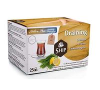 Ship - Infusión Drenante - Caja de 25 Unidades - Facilita una Buena Digestión, Mejora el Funcionamiento del Organismo y Aporta Minerales - Infusiones y Tés