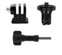 ShipeeKin 1/4" Adaptador de Rosca de trípode de Metal, Adaptador de trípode con Llave para cámaras de acción Gopro Hero, SJCAM, Insta360, Yi 4K, GeekPro, etc.