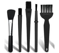 ShipeeKin Cepillos antiestáticos para Limpieza de PC 5 Piezas | cepillos para teclado, limpiadores de polvo electrónicos, cepillos ESD, cepillos para polvo