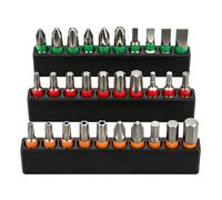 ShipeeKin Set de 30 Puntas Atornillador 25mm, Juego de Repuesto para Taladro, Atornillador Eléctrico y Destornillador