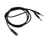 Shipenophy Divisor de Audio con Silicona Segura y Longitud de 1,18 M | Compatible con tomas de audio, sonido de alta fidelidad, diseño liviano, silicona ambiental, cable de 1,18 metros de largo