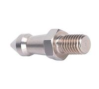 Shipenophy Picos de Trípode de Acero Inoxidable M8, Duraderos y | Resistentes a la Erosión, Pies de Repuesto para Trípodes y Monopiés de Fotografía, 1 Pieza