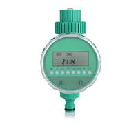 Shipenophy Temporizador de Riego de Jardín Digital Eléctrico Automático Controlador de Riego de Flores Inteligentes con Timer Múltiples Programas Pantalla LCD para Césped Balcón de