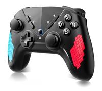 Shiptree Mando Pro Inalámbrico para Switch/OLED/Lite con Gyro Axis, Doble Vibración, Turbo, Función Wake y Captura de Pantalla