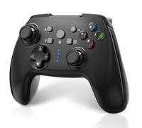 Shiptree Mando Switch Inalambrico para Switch/OLED/Lite, Mando Switch Pro con Gyro Axis/Doble Vibración/Turbo/Función Wake y Captura de Pantalla, Mando PC