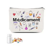 ShiQiao Spl - Bolsa de almacenamiento para medicamentos, organizador de medicina, estuche de farmacia, viaje, bolsa para medicamentos, bolsa de medicina portátil, Style1.