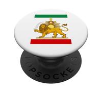 Shir o Khorshid Irán León & Sol Emblema Bandera Iraní Símbolo PopSockets PopGrip Adhesivo