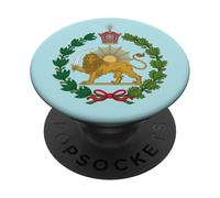 Shir o Khorshid Irán León & Sun Flag Emblema Herencia Persa PopSockets PopGrip Adhesivo