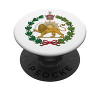 Shir o Khorshid Irán León y Sol Emblema Herencia Persa PopSockets PopGrip Adhesivo