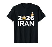 Shir o Khorshid Irán Lion & Sun Emblem 2026 Patrimonio iraní Camiseta
