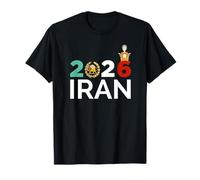 Shir o Khorshid Irán Lion & Sun Emblem 2026 Patrimonio iraní Camiseta