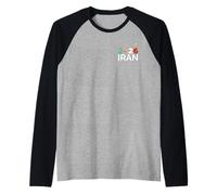 Shir o Khorshid Irán Lion & Sun Emblem 2026 Patrimonio iraní Camiseta Manga Raglan
