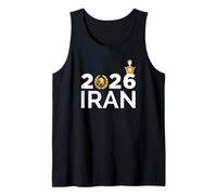 Shir o Khorshid Irán Lion & Sun Emblem 2026 Patrimonio iraní Camiseta sin Mangas