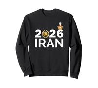 Shir o Khorshid Irán Lion & Sun Emblem 2026 Patrimonio iraní Sudadera