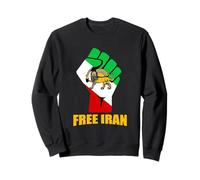 Shir o Khorshid León de Irán y Bandera del Sol Herencia Persa Sudadera