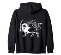 Shir o Khorshid León y el Sol - Un Antiguo símbolo Persa Sudadera con Capucha